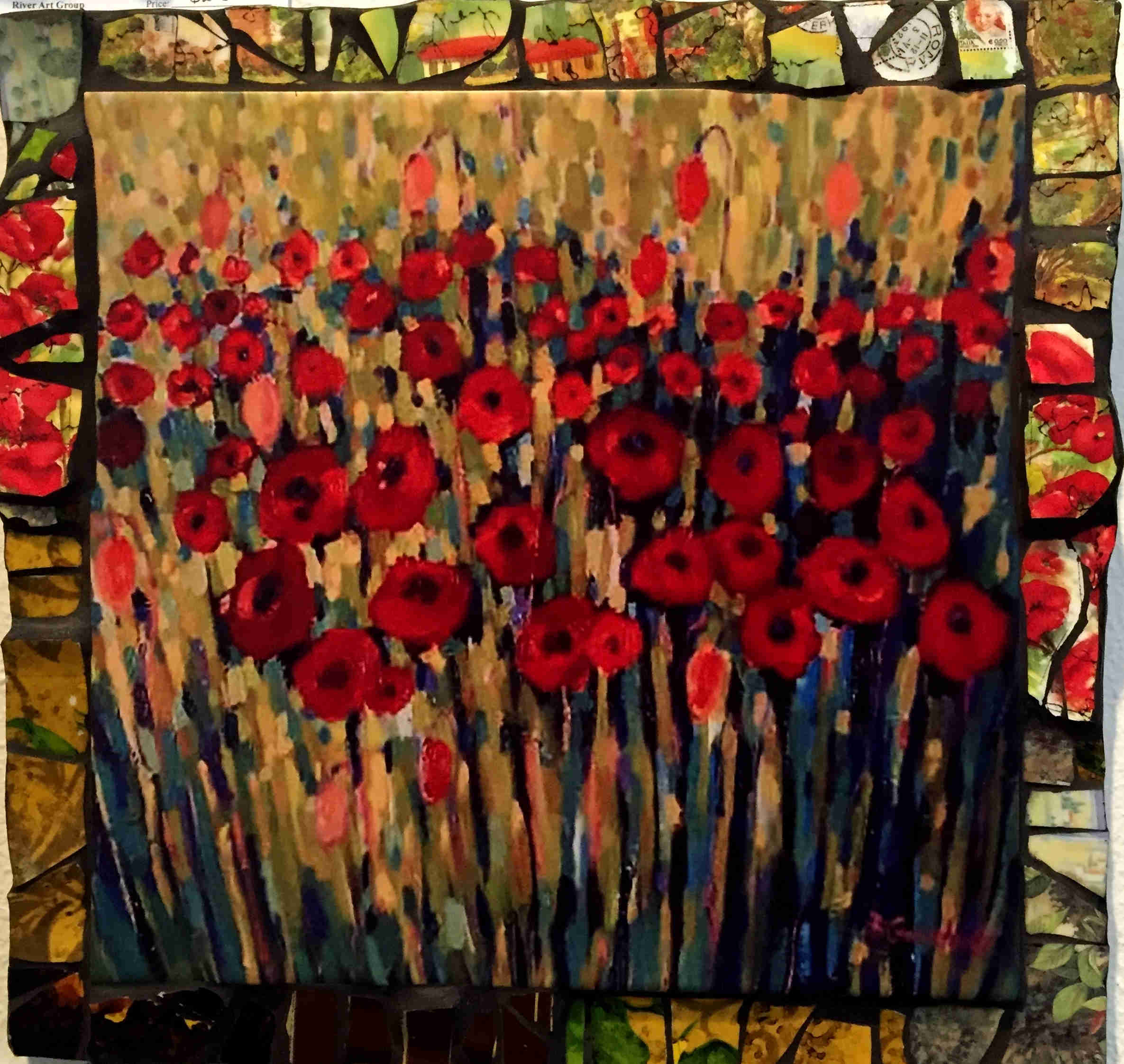 Simple Poppy 14x14