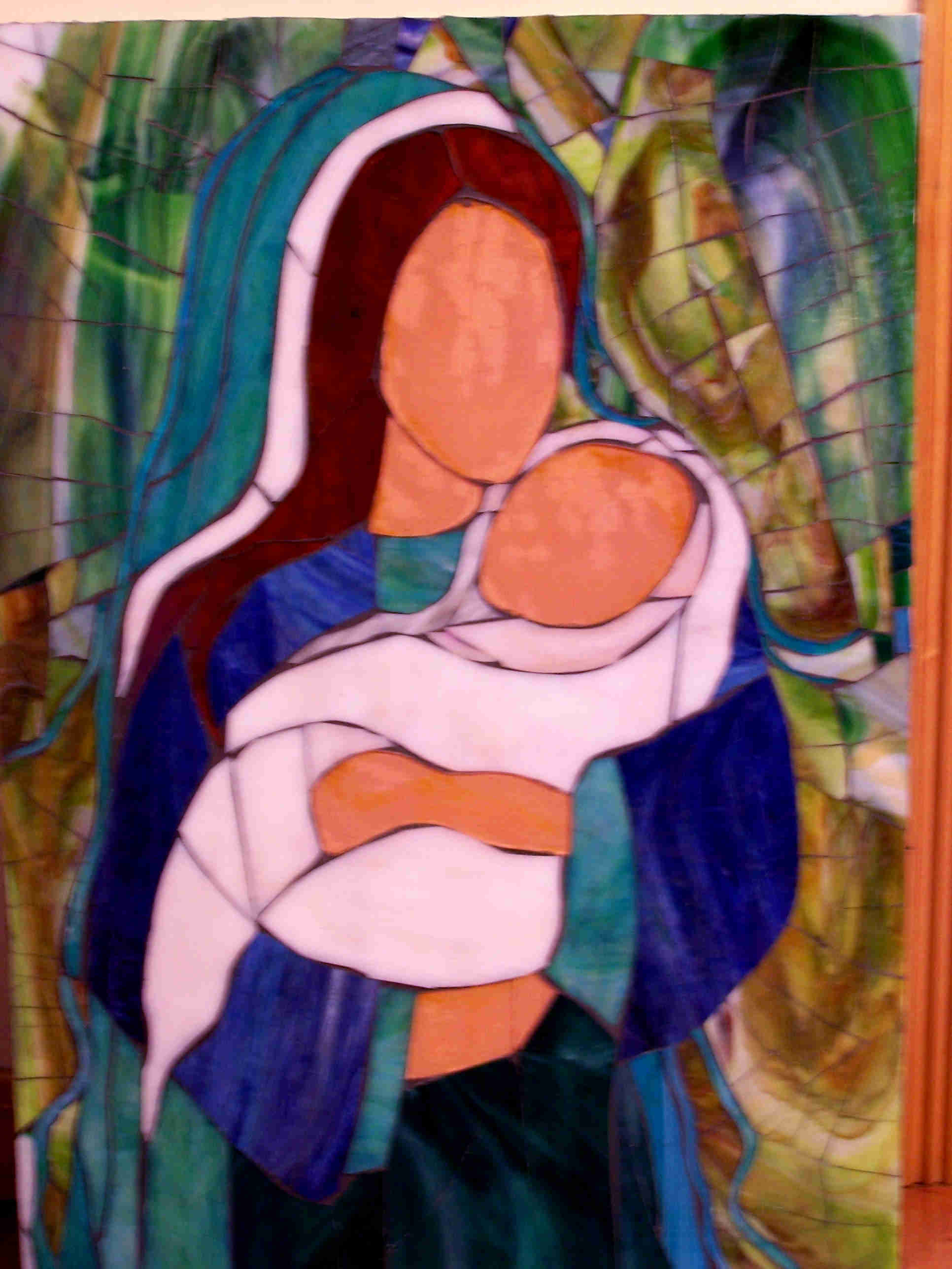 Madonna with Child 22x28