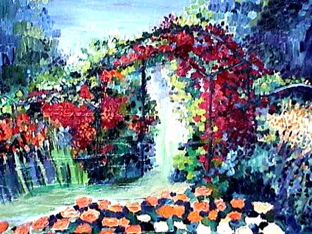 Sagatouck Garden 20x24