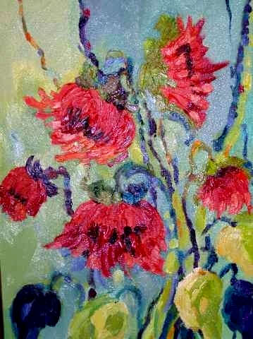 Birthday Flowers 16x20