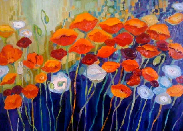 Poppies 22x28